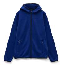 Куртка с капюшоном унисекс Gotland, синяя