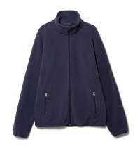 Куртка флисовая унисекс Nesse, темно-синяя