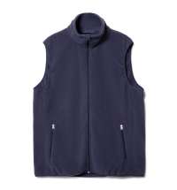 Жилет флисовый унисекс Nesse, темно-синий