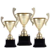 Кубок Floretta Oval, средний, золотистый