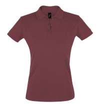 Рубашка поло женская Perfect Women 180, бордовая