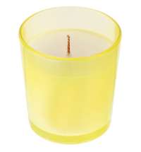 Свеча ароматическая Ristoro, желтая, ягоды в игристом
