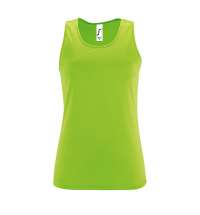 Майка женская Sporty TT Women, зеленый неон