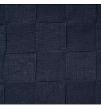 Плед Male вязаный, 160*90 см, синий (без подарочной коробки)