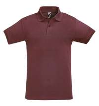 Рубашка поло мужская Perfect Men 180, бордовая