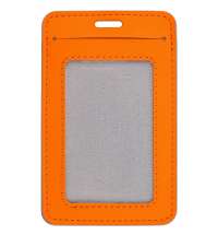Чехол для пропуска Shall Simple, оранжевый