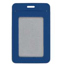 Чехол для пропуска Shall Simple, синий