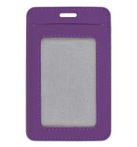 Чехол для пропуска Shall Simple, фиолетовый