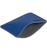 Чехол для карточек Shall Simple, синий