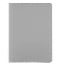 Обложка для паспорта Shall Simple, серый