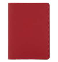 Обложка для паспорта Shall Simple, красный