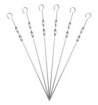 Набор шампуров в чехле Bower, ver. 2, серый