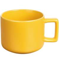 Чашка Jumbo, ver.2, матовая, желтая