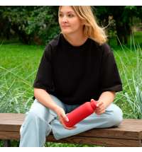 Футболка унисекс RUST, 100% хлопок, 240 гр., черная, размер L