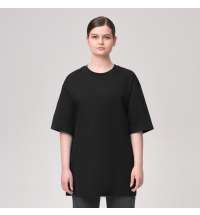 Футболка унисекс RUST, 100% хлопок, 240 гр., черная, размер XL