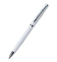 Ручка металлическая Patriot, белая