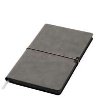 Ежедневник In Velour недатированный, серый