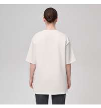 Футболка унисекс RUST, 100% хлопок, 240 гр., белая (теплого оттенка), размер L