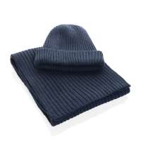 Вязаный шарф Impact из Polylana® AWARE™, 180x25 см