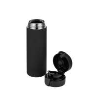 Вакуумная термокружка c кнопкой «Guard», soft-touch, 400 мл, тубус