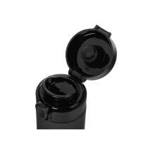 Вакуумная термокружка c кнопкой «Guard», soft-touch, 400 мл, тубус