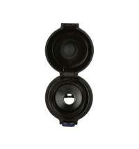 Вакуумная термокружка c кнопкой «Guard», soft-touch, 400 мл, тубус