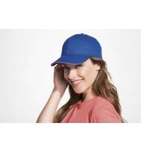 Бейсболка Buffalo, серая с оранжевым