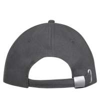 Бейсболка Buffalo, серая с оранжевым