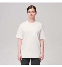 Футболка унисекс KRIS, 100% хлопок, 150 гр., белая (теплого оттенка), размер XL