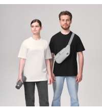 Футболка унисекс KRIS, 100% хлопок, 150 гр., белая (теплого оттенка), размер XL