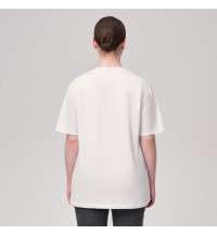 Футболка унисекс KRIS, 100% хлопок, 150 гр., белая (теплого оттенка), размер XXL