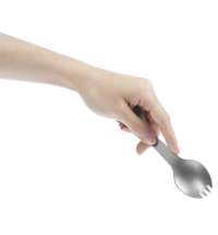 Походный столовый прибор Twin Win, стальной