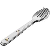 Набор походных столовых приборов Campsite, черный