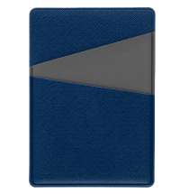 Картхолдер Dual, серо-синий