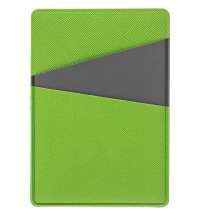 Картхолдер Dual, серо-зеленый