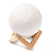 Беспроводная колонка-светильник Moonlight, белая