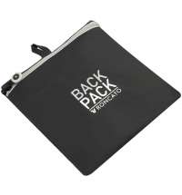 Складной рюкзак Compact Neon, черный с белым