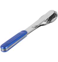 Набор походных столовых приборов Campsite, синий