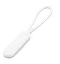 Пуллер для застёжки-молнии, белый