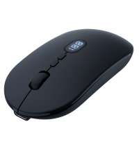 Мышь компьютерная беспроводная с индикатором Peeper, черный