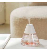 Светодиодный USB увлажнитель-аромадиффузор Cone, белый