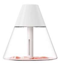 Светодиодный USB увлажнитель-аромадиффузор Cone, белый