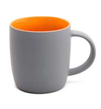 Кружка Spring, софт-тач, оранжевая