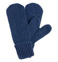 Варежки Brugge, синий меланж