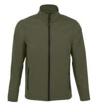 Куртка софтшелл мужская RACE MEN, темный хаки