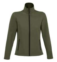 Куртка софтшелл женская RACE WOMEN, темный хаки