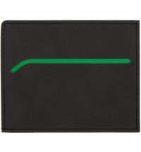 Картхолдер Multimo, черный с зеленым
