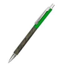 Ручка металлическая Jennifer, тёмно-зелёная