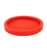 Силиконовый чехол для беспроводного зарядного Silken, красный