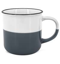 Кружка Wooster, бело-серая